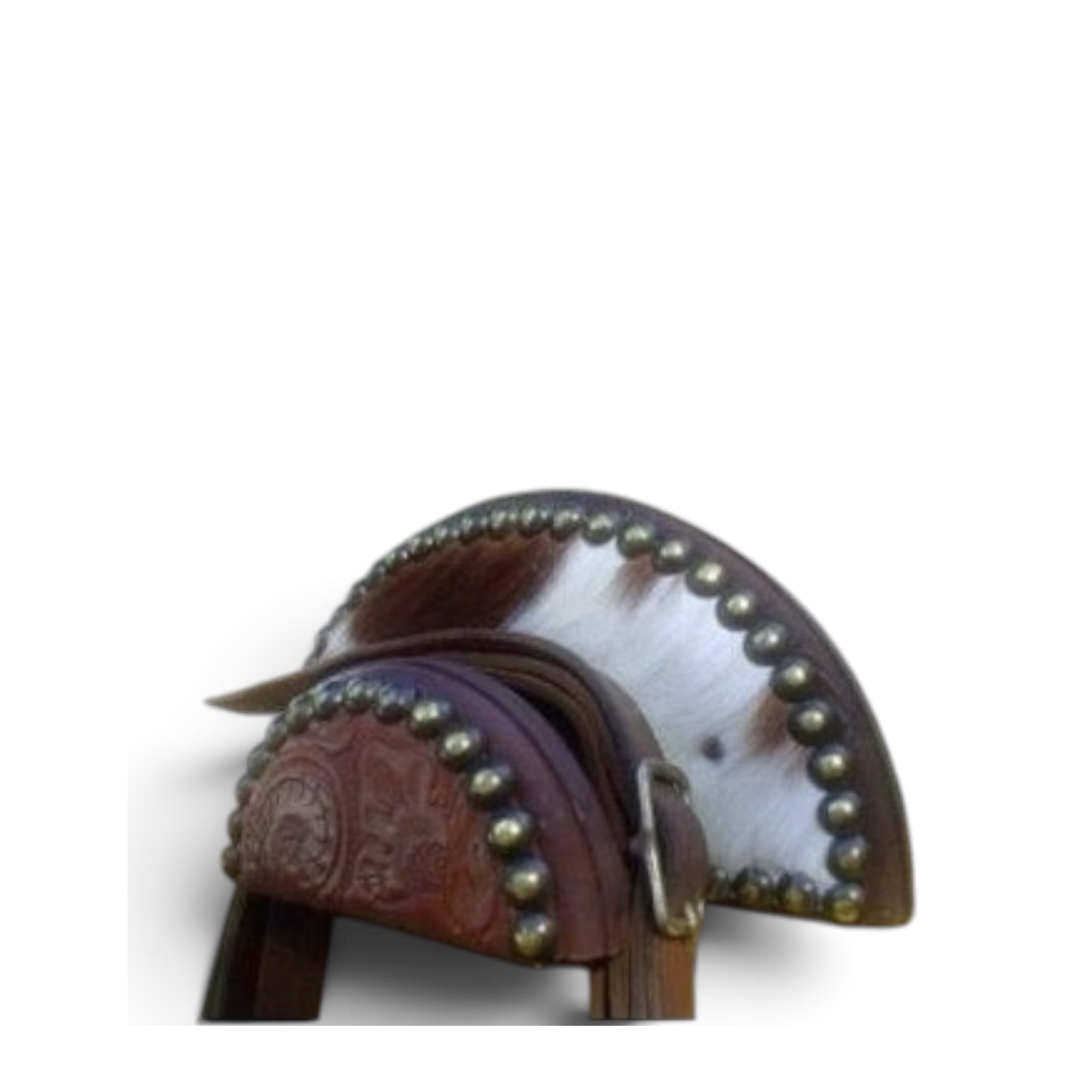 Western Cowhide Show Bridle Preserver Hook